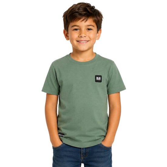 Weekend Offender - "Kingston" T-Shirt für Kinder, Baumwolle (Grün) - Image 3