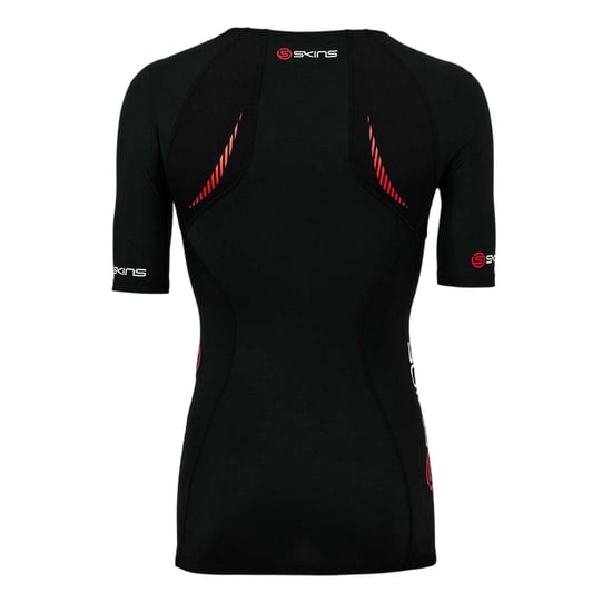 Skins - "A200" Kompressions-Shirt für Herren, Leicht (Schwarz) - Image 2