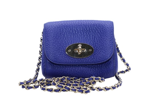 Mulberry Klassische Lily aus blauer Kalbsleder - Image 1