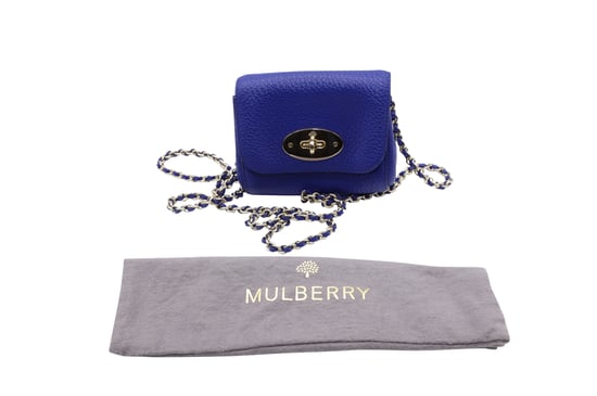 Mulberry Klassische Lily aus blauer Kalbsleder - Image 6