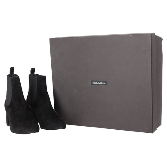 Dolce & Gabbana Stiefeletten aus schwarzem Wildleder - Image 6