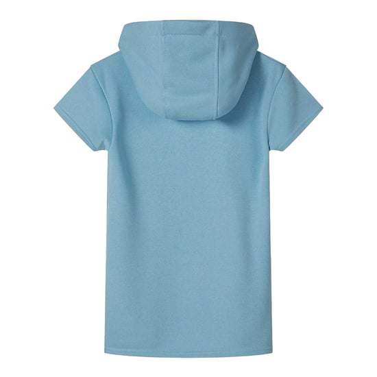 Minoti - Kleid für Mädchen, mit Kapuze, kurzärmlig (Hellblau) - Image 3