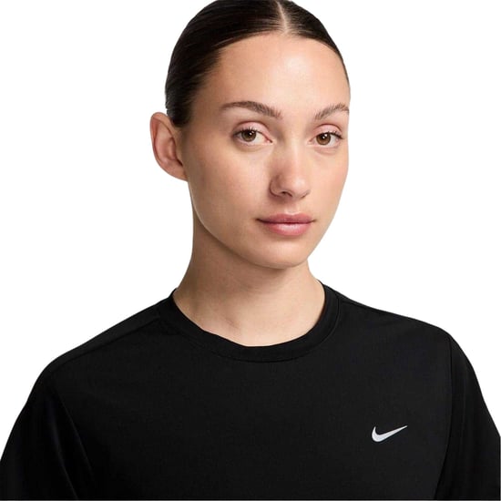 Nike - "Swift" T-Shirt für Damen, Dri-FIT, Laufen (Schwarz) - Image 3