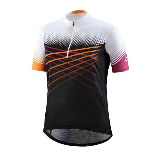Bicycle Line - "Edera MTB" Radfahr-Trikot für Damen (Schwarz/Orange) - Image 1