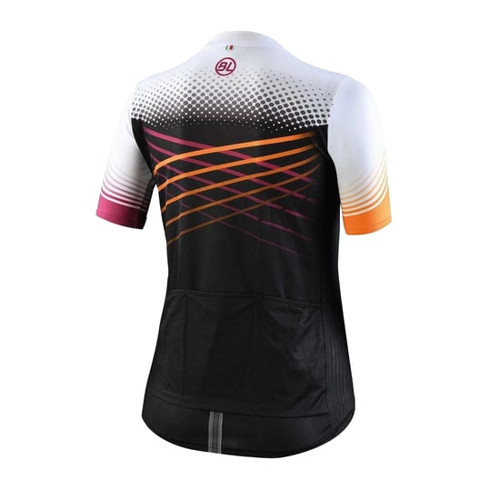 Bicycle Line - "Edera MTB" Radfahr-Trikot für Damen (Schwarz/Orange) - Image 2