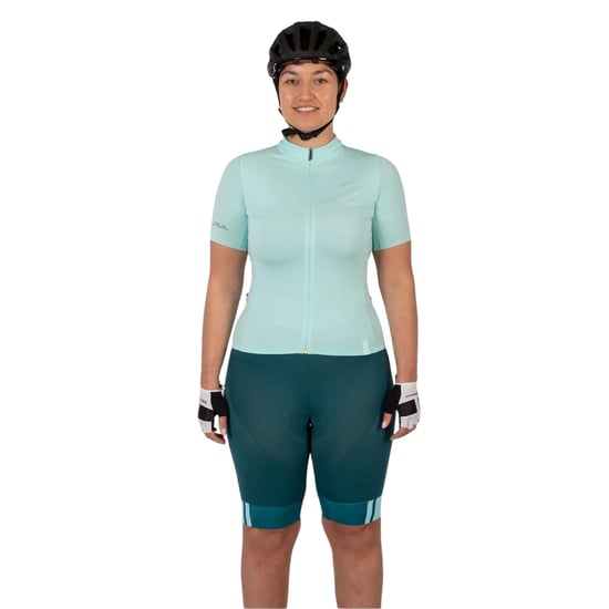 Endura - Trikot für Damen, Durchgehender Reißverschluss, Raglanärmel (Gletscher-Blau) - Image 1