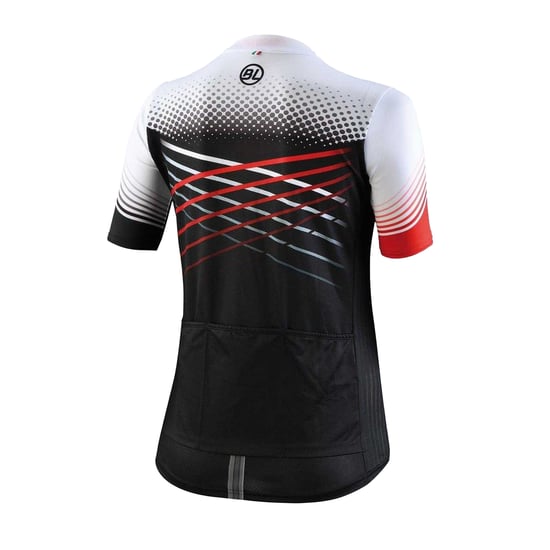 Bicycle Line - "Edera MTB" Radfahr-Trikot für Damen (Schwarz/Rot) - Image 2