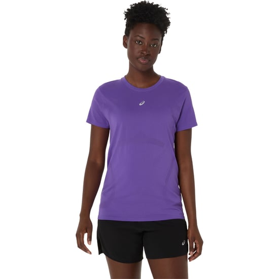 Asics - T-Shirt für Damen, Nahtlos, Athletisch, kurzärmlig (Violett) - Image 1
