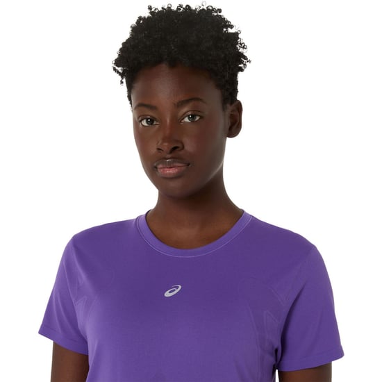 Asics - T-Shirt für Damen, Nahtlos, Athletisch, kurzärmlig (Violett) - Image 3