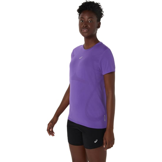 Asics - T-Shirt für Damen, Nahtlos, Athletisch, kurzärmlig (Violett) - Image 4
