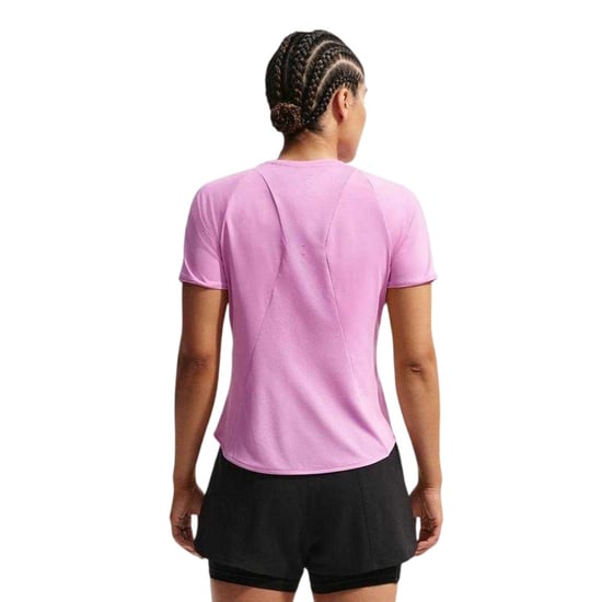 Nike - "Swift" T-Shirt für Damen, Dri-FIT, Laufen (Magenta) - Image 2