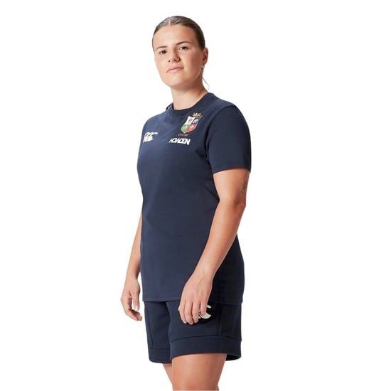 Canterbury - "2024" T-Shirt für Damen, Rugby (Dunkel Saphirblau) - Image 3