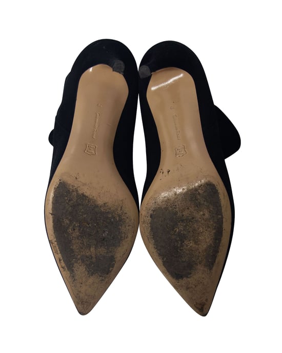Gianvito Rossi Stiletto-Stiefel aus schwarzem Wildleder - Image 5