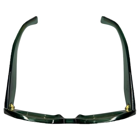 Prada SPR17W Rechteckige Sonnenbrille aus Olivenacetat - Image 6