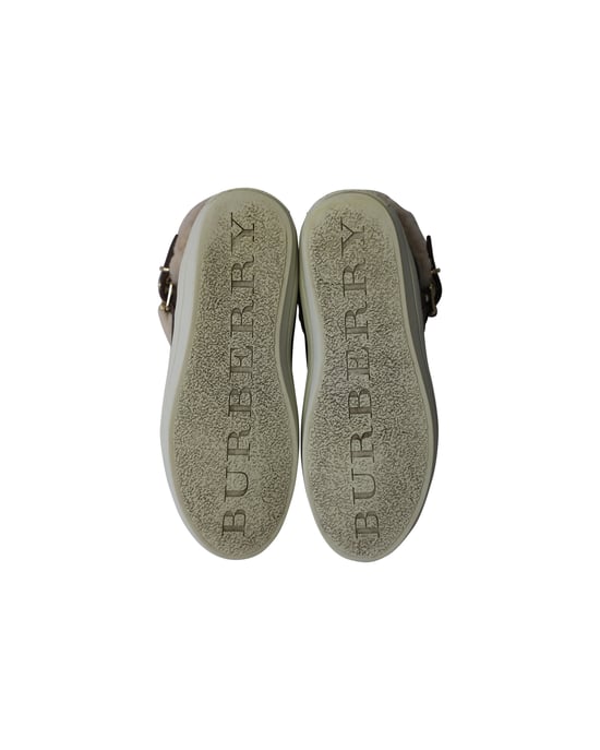 Burberry Skillman Knöchel Wetterschutzregenstiefel aus braunem Leder - Image 5