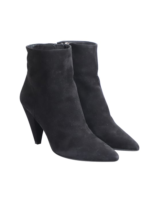 Prada Ankle Boots aus schwarzem Wildleder - Image 3