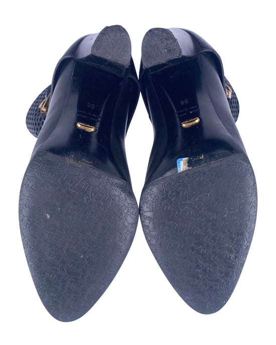 Sergio Rossi Damenstiefel aus schwarzem Leder - Image 5