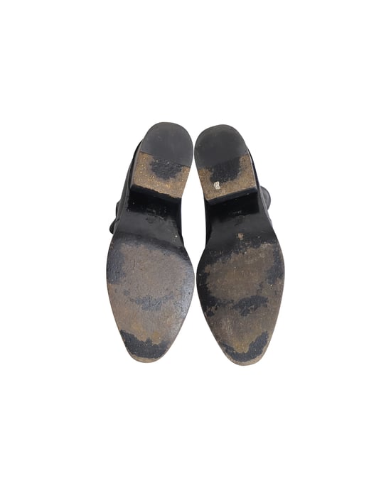 Alexander Wang Kori Stretch Stiefeletten aus schwarzem Leder - Image 5