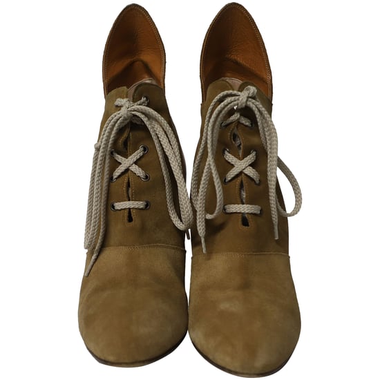Chloe Gibbon 90 Stiefel aus braunem Wildleder - Image 2