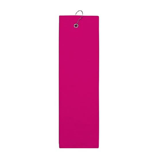 The One Towelling - Golf-Handtuch, Unifarben, Feuchtigkeitsabweisend (Magenta) - Image 1