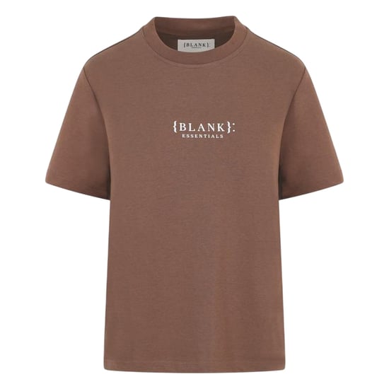 Blank Essentials - "Essentials" T-Shirt für Damen, Boyfriend - locker geschnitten (Schokolade) - Image 2