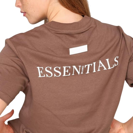 Blank Essentials - "Essentials" T-Shirt für Damen, Boyfriend - locker geschnitten (Schokolade) - Image 4