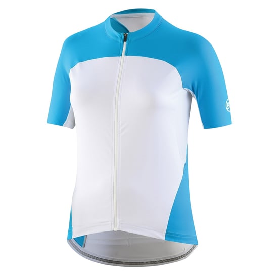 Bicycle Line - "Karol" Trikot für Damen, Durchgehender Reißverschluss, kurzärmlig (Türkis) - Image 1