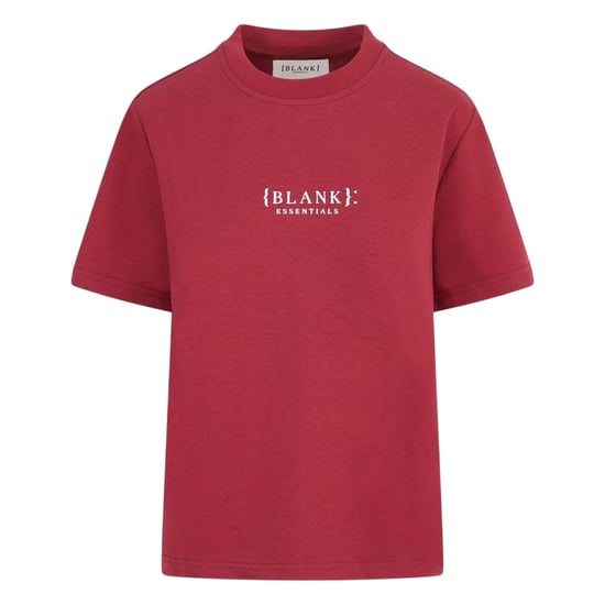 Blank Essentials - "Essentials" T-Shirt für Damen, Boyfriend - locker geschnitten (Burgunderrot) - Image 2