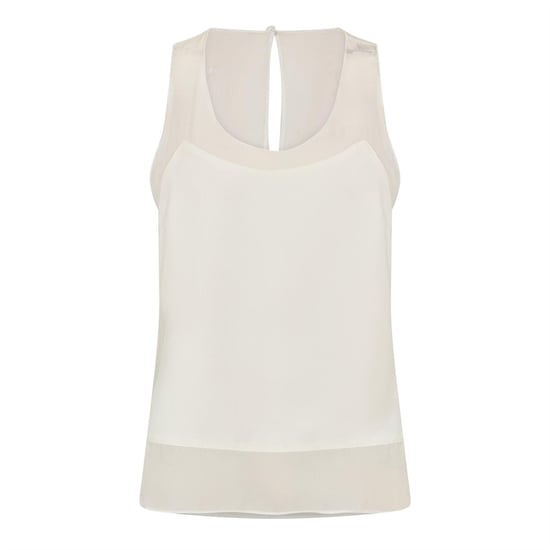 Ted Baker - Top für Damen, Racerback, Ärmellos (Elfenbein) - Image 1