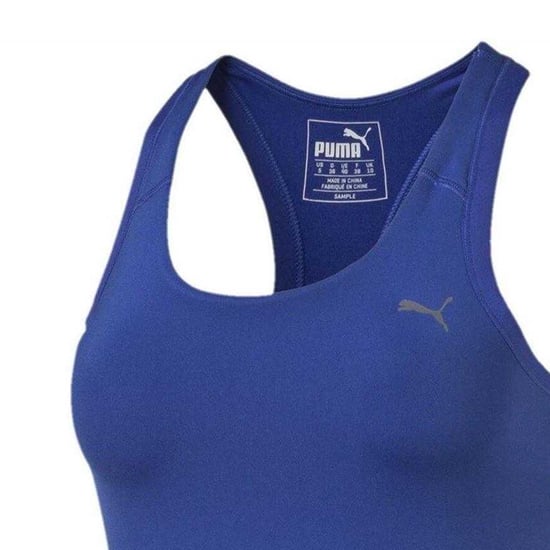 Puma - "Essential" Ärmelloses Oberteil für Damen, Racerback, Hochleistungsmaterial, Fitnessstudio (Blau) - Image 3