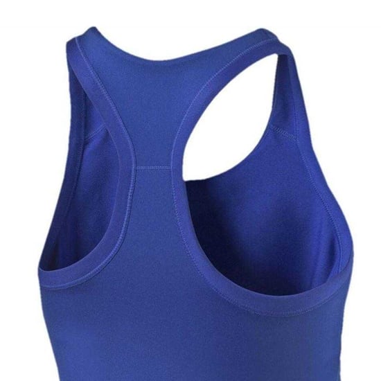 Puma - "Essential" Ärmelloses Oberteil für Damen, Racerback, Hochleistungsmaterial, Fitnessstudio (Blau) - Image 4