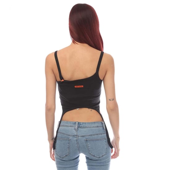 Heron Preston - Ärmelloses Oberteil für Damen, Schmal, Ärmellos (Schwarz) - Image 3