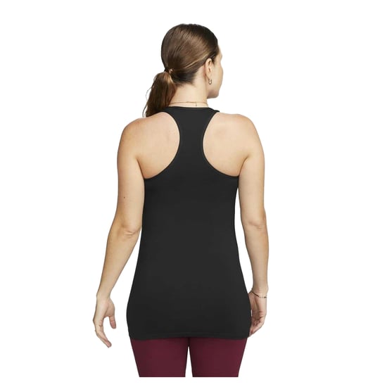Nike - Ärmelloses Oberteil für Damen, Runder Auschnitt (Schwarz/Weiß) - Image 2