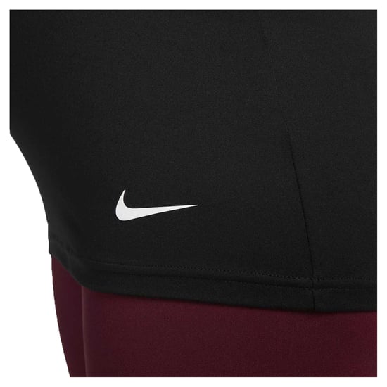 Nike - Ärmelloses Oberteil für Damen, Runder Auschnitt (Schwarz/Weiß) - Image 4
