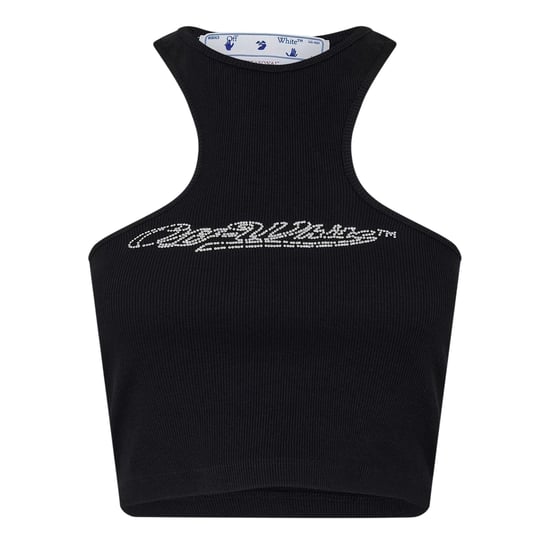Off White - Ärmelloses Oberteil für Damen, leger (Schwarz) - Image 1