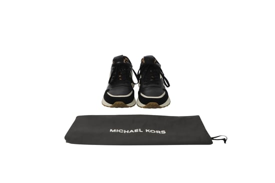 Michael Kors Sneaker mit Leoparden-Details aus mehrfarbigem Leder - Image 6