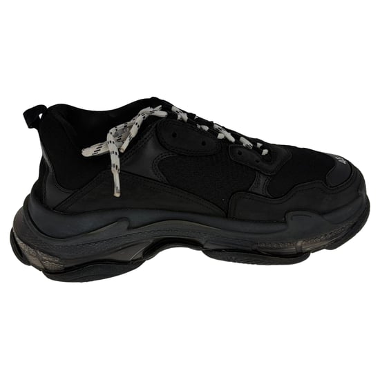 Balenciaga Triple S Klarsol Sneakers aus schwarzem Polyester - Image 1