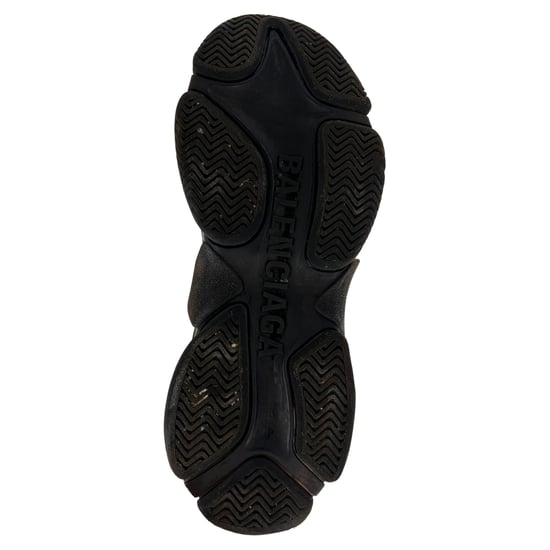 Balenciaga Triple S Klarsol Sneakers aus schwarzem Polyester - Image 3