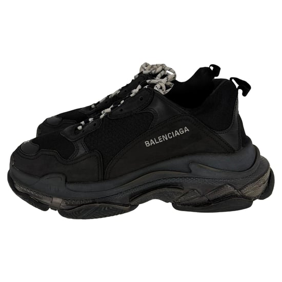 Balenciaga Triple S Klarsol Sneakers aus schwarzem Polyester - Image 4