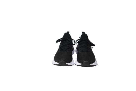 React Infinity Run Flyknit 2 in Schwarz und Weiß Gummi - Image 2