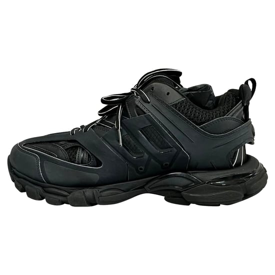 Balenciaga Track Sneakers aus schwarzem Polyurethan - Image 5