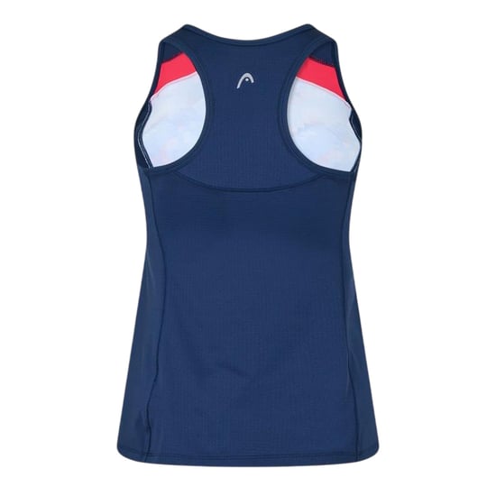 Head - "Ava" Ärmelloses Oberteil für Damen, Runder Auschnitt (Blau/Pink) - Image 2