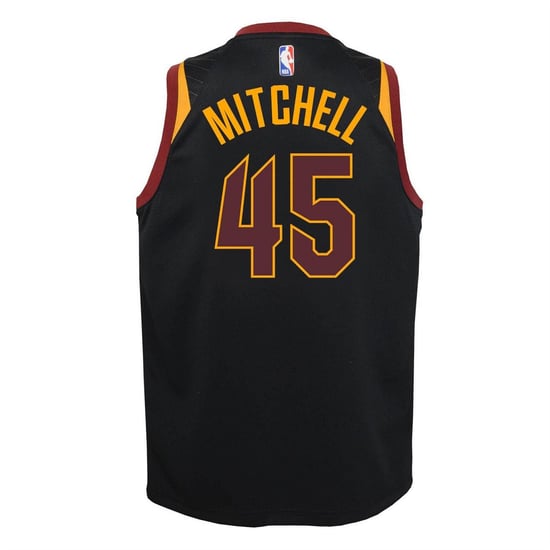 Nike - "NBA" Basketball-Trikot für Jungen, Polyester (Schwarz) - Image 2