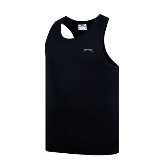 Slazenger - Top für Herren, Baumwolle, Ärmellos (Schwarz) - Image 3