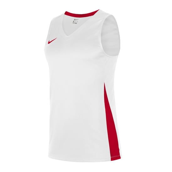 Nike - Ärmelloses Oberteil für Herren, Ärmellos (Weiß/Rot) - Image 3