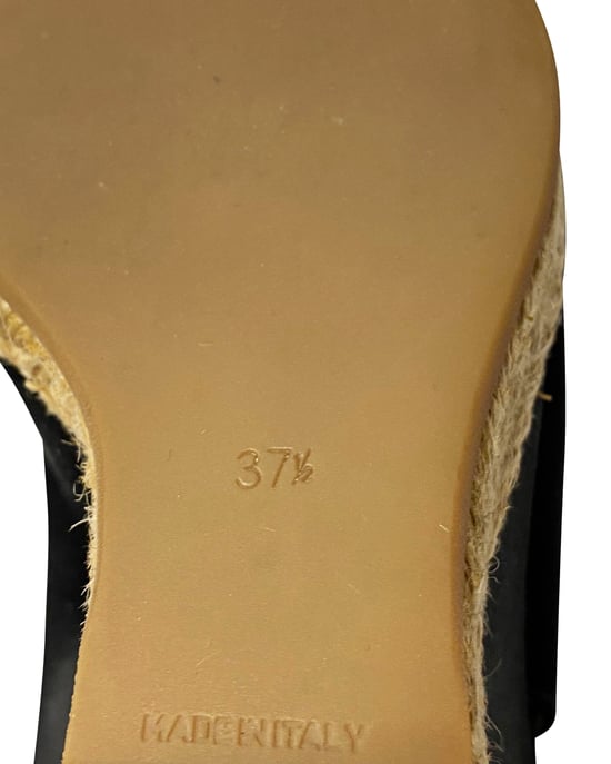 Prada Espadrillesandalen aus schwarzer Seide - Image 6