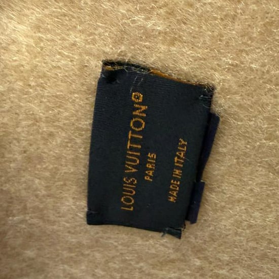 Louis Vuitton Reykjavik Fransen-Schal aus beigem Kaschmir - Image 5