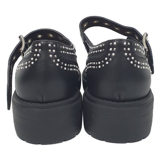 Dior D-Society Baby Verzierter Mary Jane Ballerinas aus schwarzem Leder - Image 3