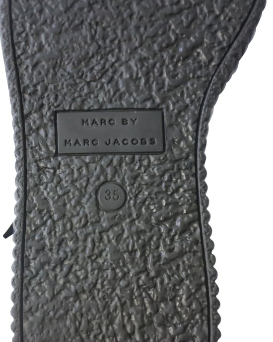 Marc By Marc Jacobs Nieten-Creeperschuhe aus ivory Leder - Image 6