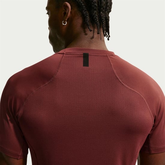 Nike - "Pro" Oberteil für Herren, Dri-FIT, Anliegend (Team Rot) - Image 2
